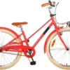 Volare Melody Kinderfiets - Meisjes - 24 Inch - Koraal Rood - Prime Collection