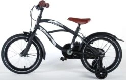 Volare Black Cruiser Kinderfiets - Jongens - 16 Inch - Zwart - 2 Handremmen -Velo Pour Tous 1200x768 1