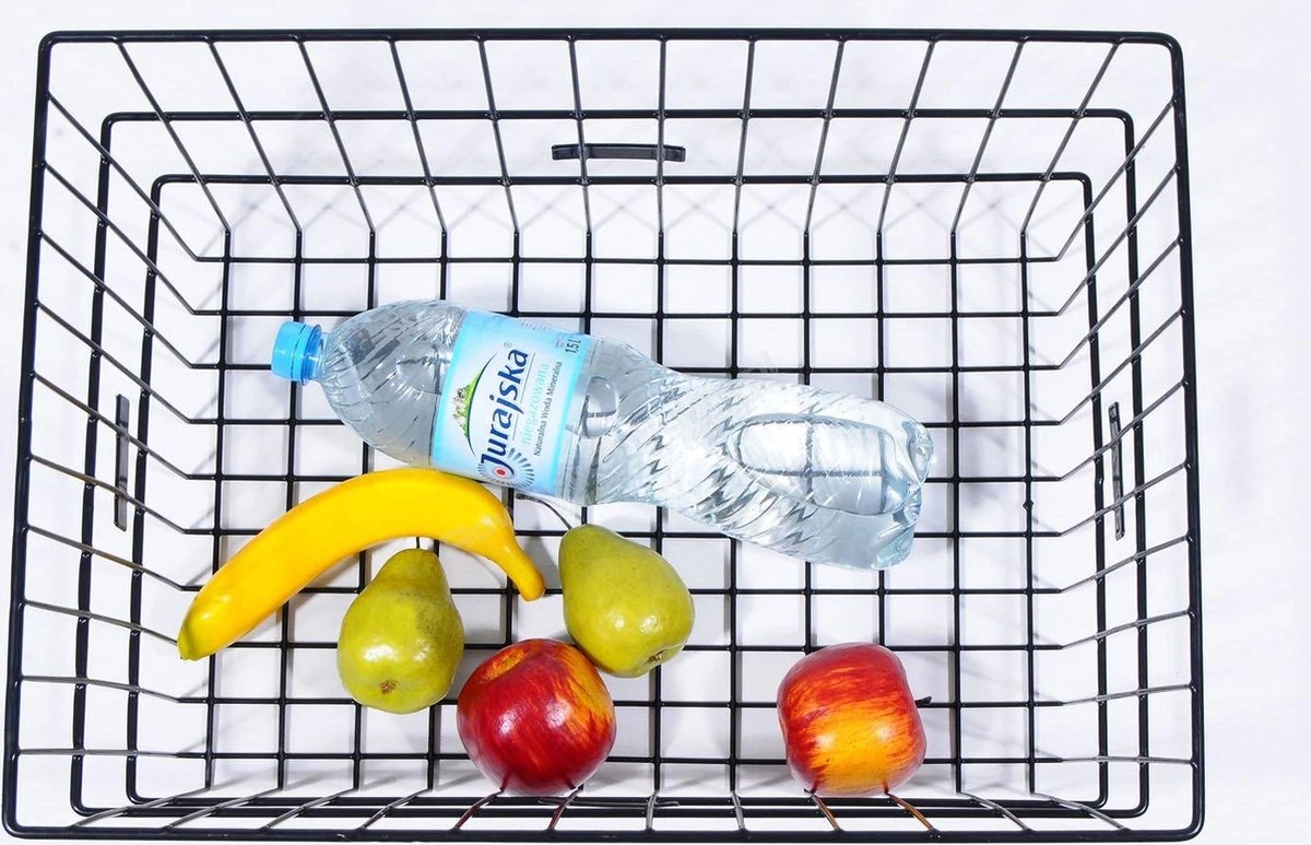 Basil Zembla Fietsmand - Staal - Inclusief Bevestigingssysteem - Zwart 1 Basil Zembla Fietsmand - Staal - Inclusief Bevestigingssysteem - Zwart