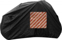 ProPlus Fietsbeschermhoes Voor 2 Fietsen Met Zichttas Voor Waarschuwingsbord Voor Caravans En Campers -Velo Pour Tous 1200x779 3