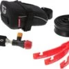Trivio - Ready To Ride Zadeltas Racefiets + Binnenband + CO2 Adapter Met Patroon + Bandenlichter Set