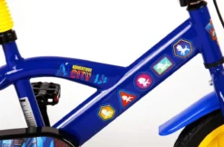 Nickelodeon Paw Patrol Kinderfiets - Jongens - 12 Inch - Blauw/Geel - Doortrapper -Velo Pour Tous 1200x787