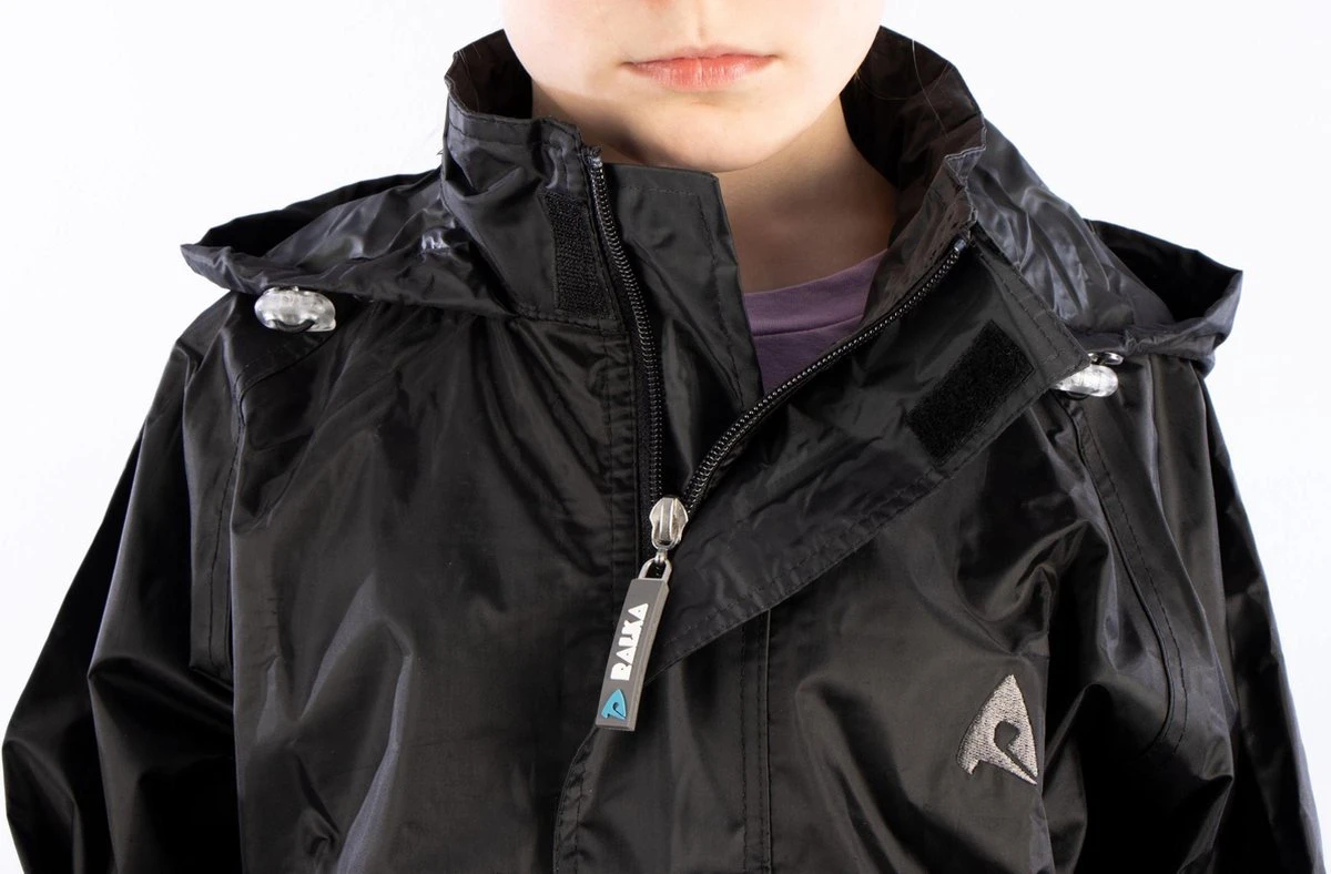Ralka Regenpak - Junior - Zwart - 152 7 Ralka Regenpak - Junior - Zwart - 152 – Image 7