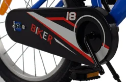 2Cycle Biker Kinderfiets - 18 Inch - Blauw - Jongensfiets -Velo Pour Tous 1200x789 2