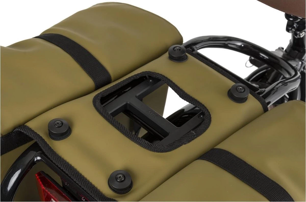 Fastrider Jaxx II Dubbele Fietstas Basics MIK - Groen - 28 L 7 Fastrider Jaxx II Dubbele Fietstas Basics MIK - Groen - 28 L – Image 7