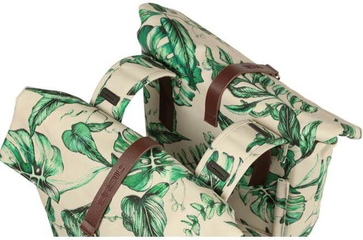 Basil Bloom Field Dubbele Fietstas - 28-35 Liter - Geel 11 Basil Bloom Field Dubbele Fietstas - 28-35 Liter - Geel – Image 11