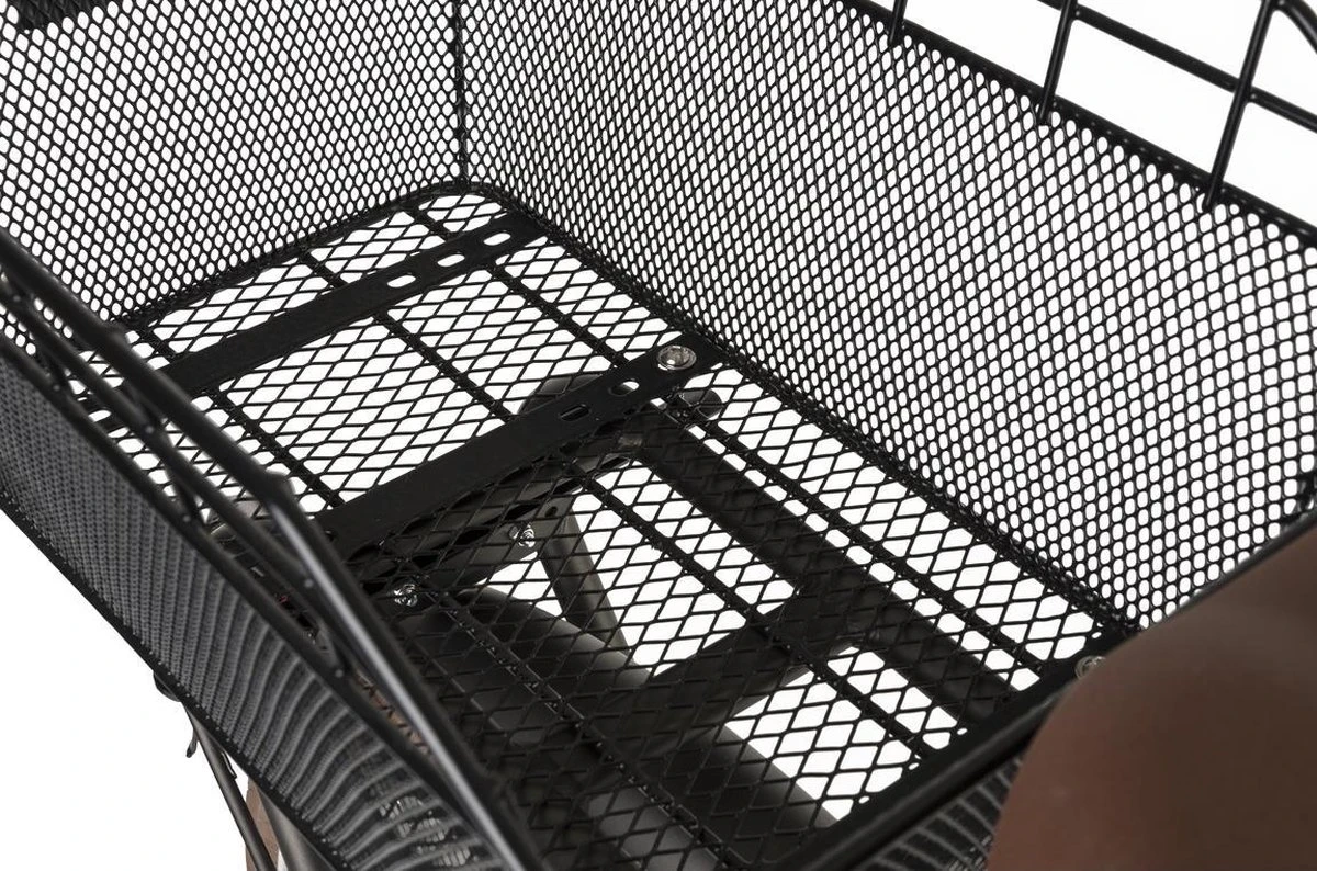 Fastrider Olav Fietsmand Voor Achterdrager - Inclusief Bevestiging - 25 Liter - Metaal - Zwart 3 Fastrider Olav Fietsmand Voor Achterdrager - Inclusief Bevestiging - 25 Liter - Metaal - Zwart – Image 3