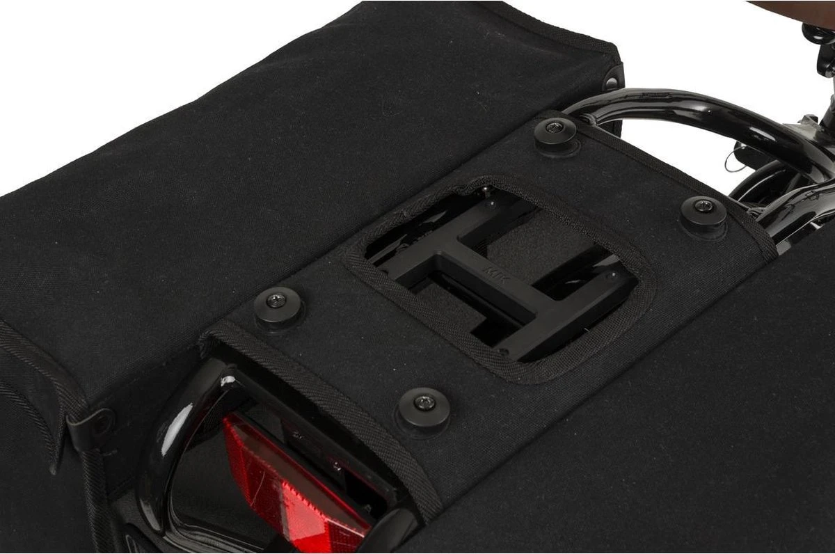 Fastrider Canvas Hybride 93 Dubbele Fietstas Zwart - 41L 7 Fastrider Canvas Hybride 93 Dubbele Fietstas Zwart - 41L – Image 7
