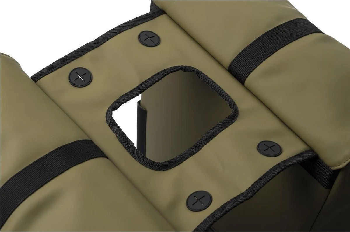 Fastrider Jaxx II Dubbele Fietstas Basics MIK - Groen - 28 L 4 Fastrider Jaxx II Dubbele Fietstas Basics MIK - Groen - 28 L – Image 4