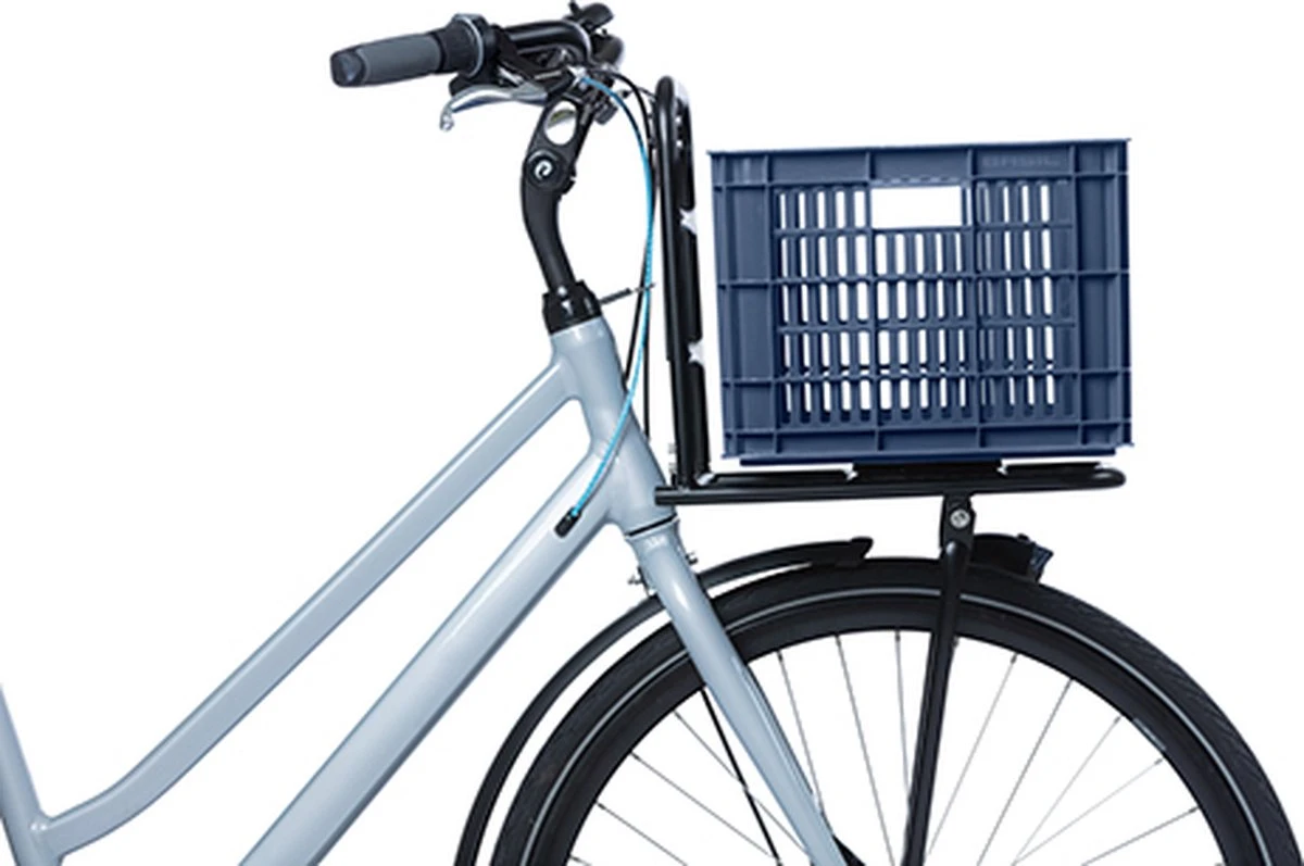 Basil Fietskrat M - Medium - 29.5 Liter - Blauw 4 Basil Fietskrat M - Medium - 29.5 Liter - Blauw – Image 4