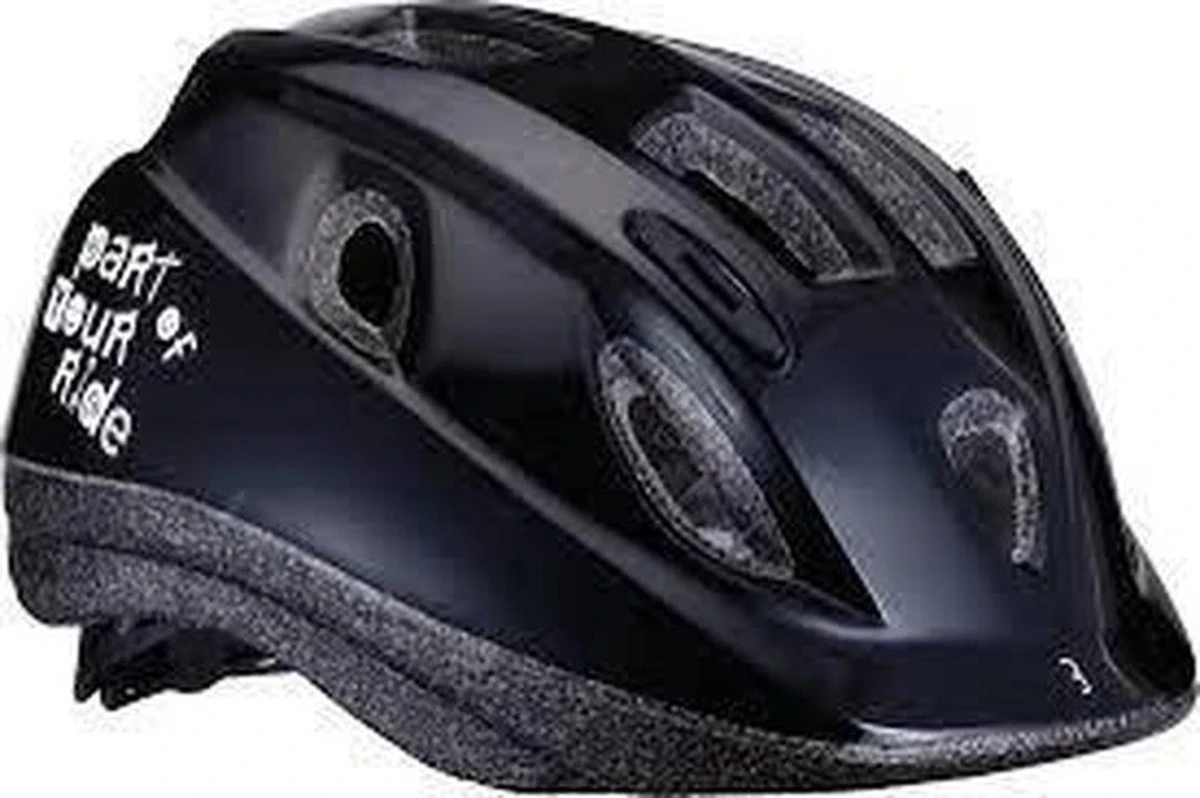 BBB Cycling Boogy Fietshelm - Kind - Maat M - Glanzend Zwart - BHE-37 2 BBB Cycling Boogy Fietshelm - Kind - Maat M - Glanzend Zwart - BHE-37 – Image 2