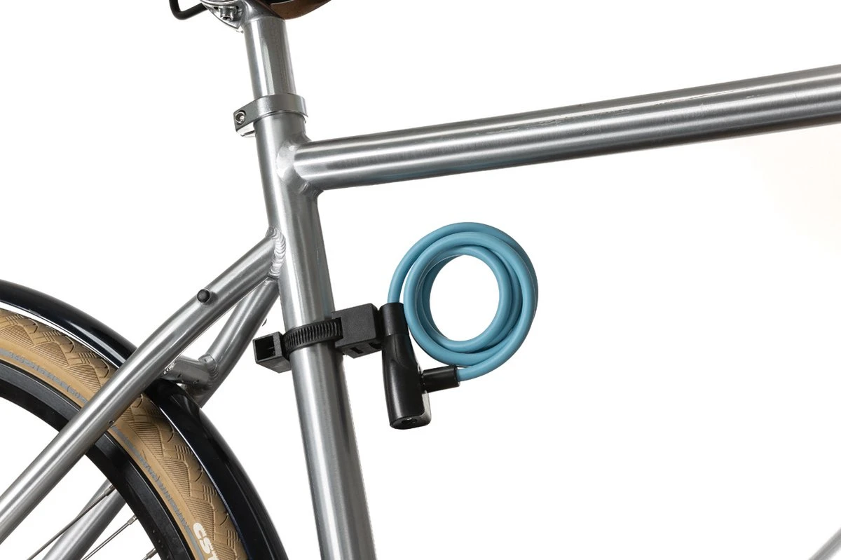 AXA Resolute 8/120 Kabelslot – Slot Voor Fietsen - Gebruiksvriendelijk - 120 Cm Lang - Diameter 8 Mm - Paars 4 AXA Resolute 8/120 Kabelslot – Slot Voor Fietsen - Gebruiksvriendelijk - 120 Cm Lang - Diameter 8 Mm - Paars – Image 4