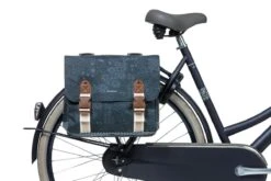 Basil Bohème Dubbele Fietstas - Blauw - 35 Liter -Velo Pour Tous 1200x800 147