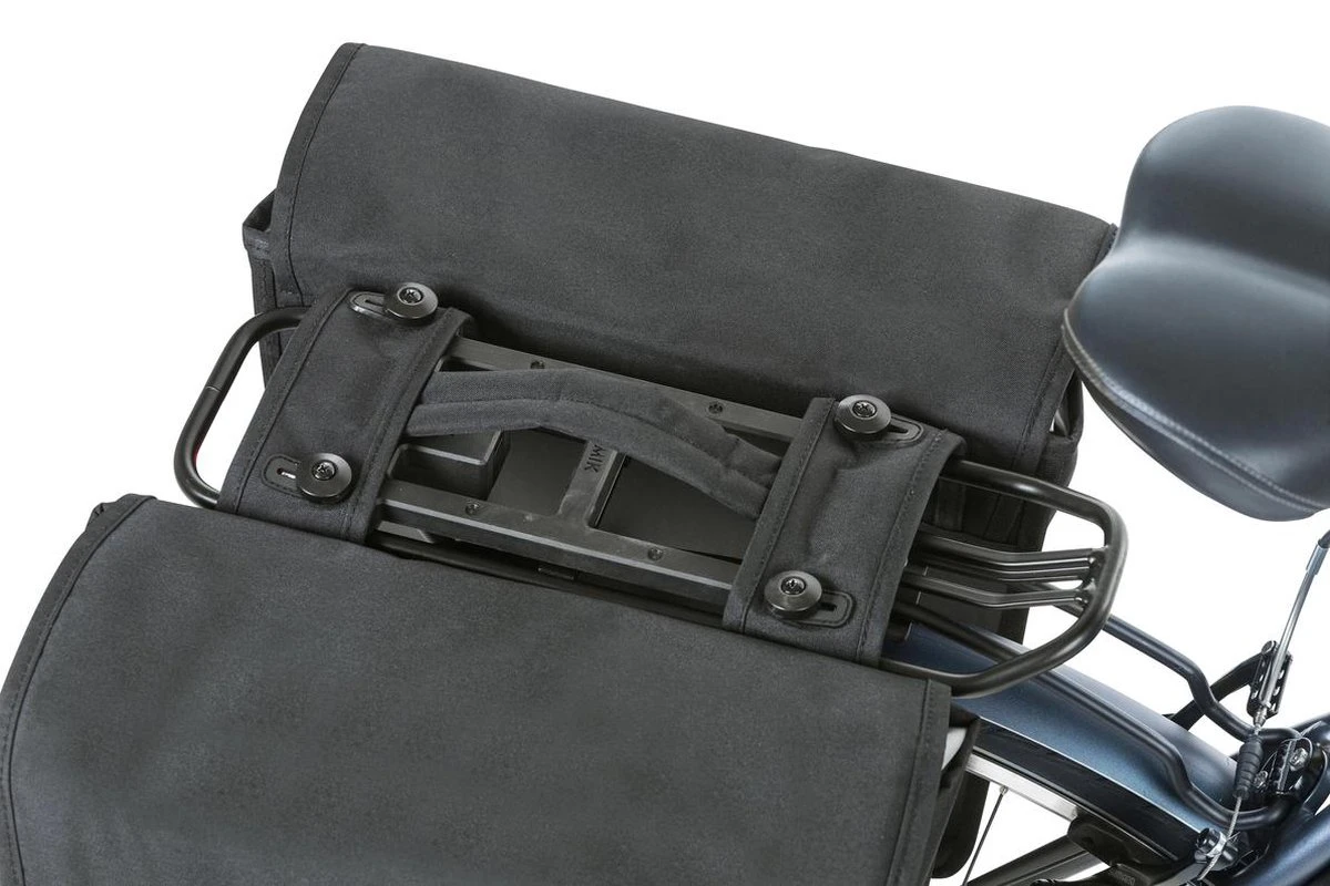 Basil GO Dubbele Fietstas MIK - Zwart - 16 Liter 7 Basil GO Dubbele Fietstas MIK - Zwart - 16 Liter – Image 7