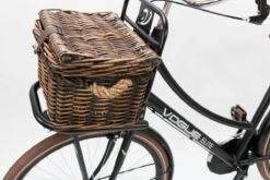 New Looxs Melbourne Medium Fietsmand Voordrager - 24 Liter - Rotan - Bruin -Velo Pour Tous 1200x800 302
