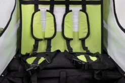 Fietkar - 2 Kinderen - Met Schokbreker - Lime -Velo Pour Tous 1200x800 327