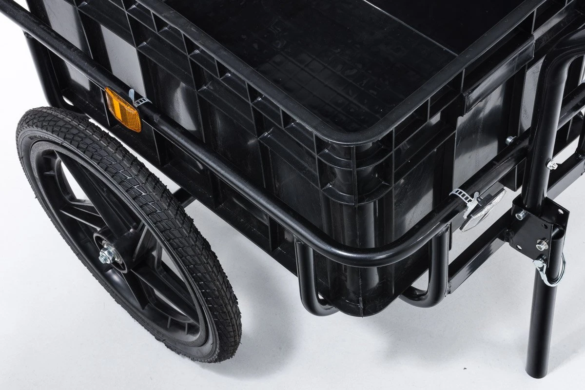 CLP Aanhanger Voor Fietsen WILLY, Dekzeil, Universele Koppeling Zwart 15 CLP Aanhanger Voor Fietsen WILLY, Dekzeil, Universele Koppeling Zwart – Image 15