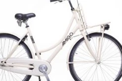 Amigo Forest - Transportfiets 28 Inch - Damesfiets Met Voordrager - Crème -Velo Pour Tous 1200x800 72