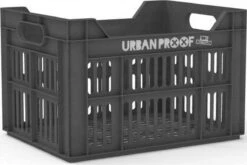 Gerecyclede Fietskrat Urban Proof 30 Liter - As Grijs -Velo Pour Tous 1200x801 10