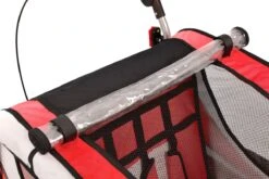 Fietskar Voor Kinderen - Met Buggyfunctie - En Schokbrekers - Rood -Velo Pour Tous 1200x801 28