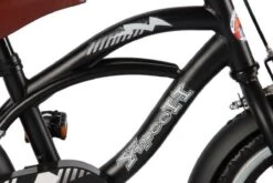 Volare Black Cruiser Kinderfiets - Jongens - 14 Inch - Zwart - 95% Afgemonteerd -Velo Pour Tous 1200x803 1