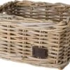 Fastrider Zeno Rotan Fietsmand - Naturel - 8L - Handgemaakt