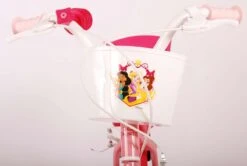 Volare Disney Princess Kinderfiets - Meisjes - 16 Inch - Roze Blauw - Twee Handremmen -Velo Pour Tous 1200x806