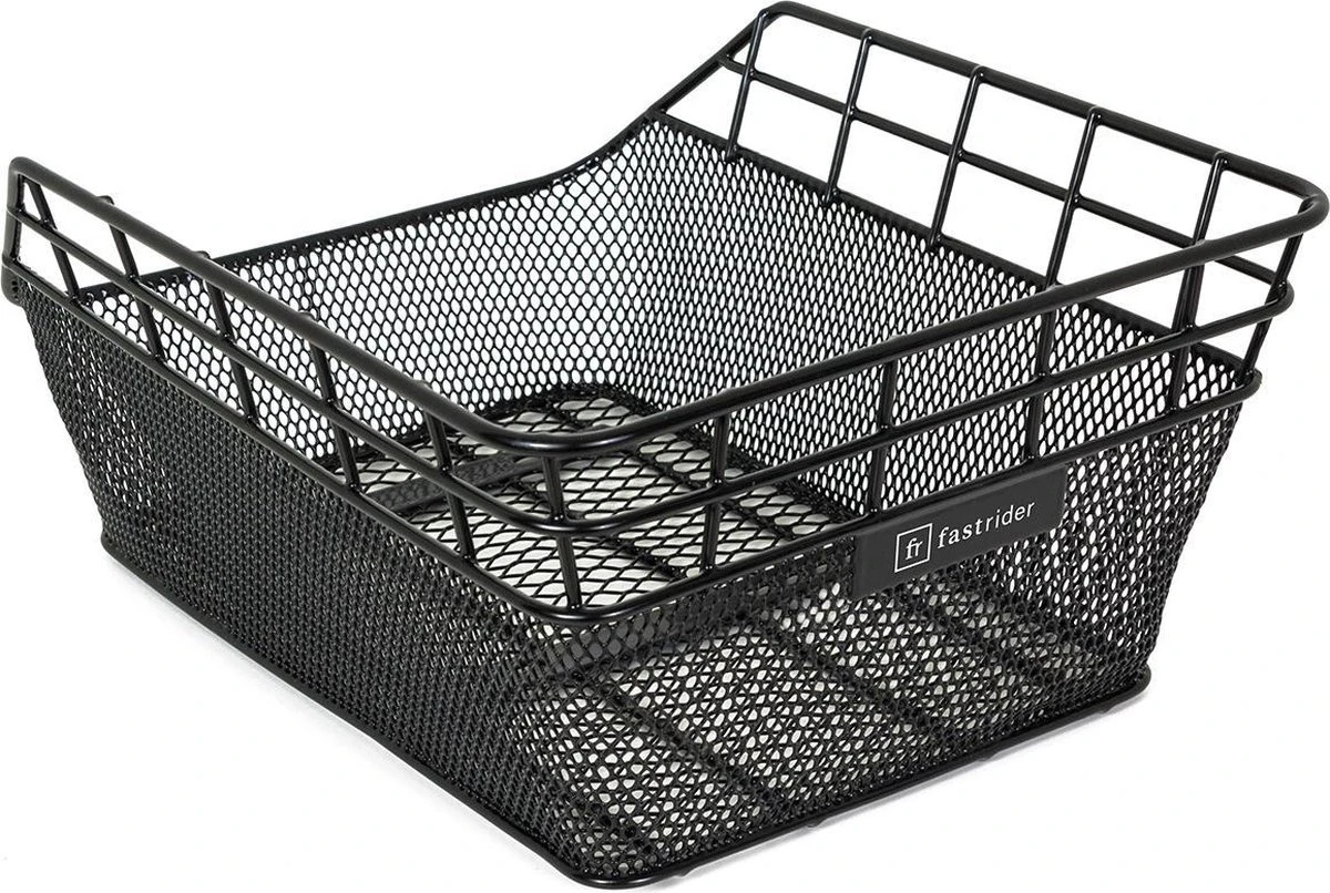 Fastrider Olav Fietsmand Voor Achterdrager - Inclusief Bevestiging - 25 Liter - Metaal - Zwart 8 Fastrider Olav Fietsmand Voor Achterdrager - Inclusief Bevestiging - 25 Liter - Metaal - Zwart – Image 8