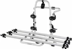 Fietsdrager Pyro, Fietsenrek Achterklep - 3 Fietsen (draagkracht 45kg TUV) - Zonder Trekhaak - Elektrische Fiets