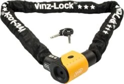 VINZ Jannu ART 3 Kettingslot 150 Cm / Fietsslot / Scooterslot / Motorslot