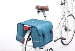 New Looxs Dubbele Fietstas Cameo Double Bag 30 Liter 37 X 12.5 X 33 Cm (2x) - Tara Blue -Velo Pour Tous 1200x820 5