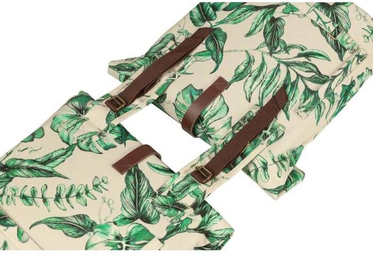 Basil Bloom Field Dubbele Fietstas - 28-35 Liter - Geel 8 Basil Bloom Field Dubbele Fietstas - 28-35 Liter - Geel – Image 8