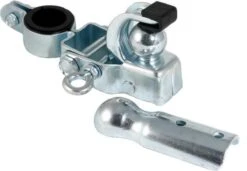 Merkloos Mirage Fietskarkoppeling - Staal - Zilver