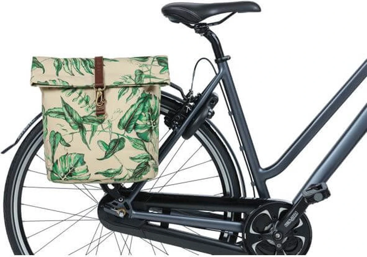 Basil Bloom Field Dubbele Fietstas - 28-35 Liter - Geel 7 Basil Bloom Field Dubbele Fietstas - 28-35 Liter - Geel – Image 7