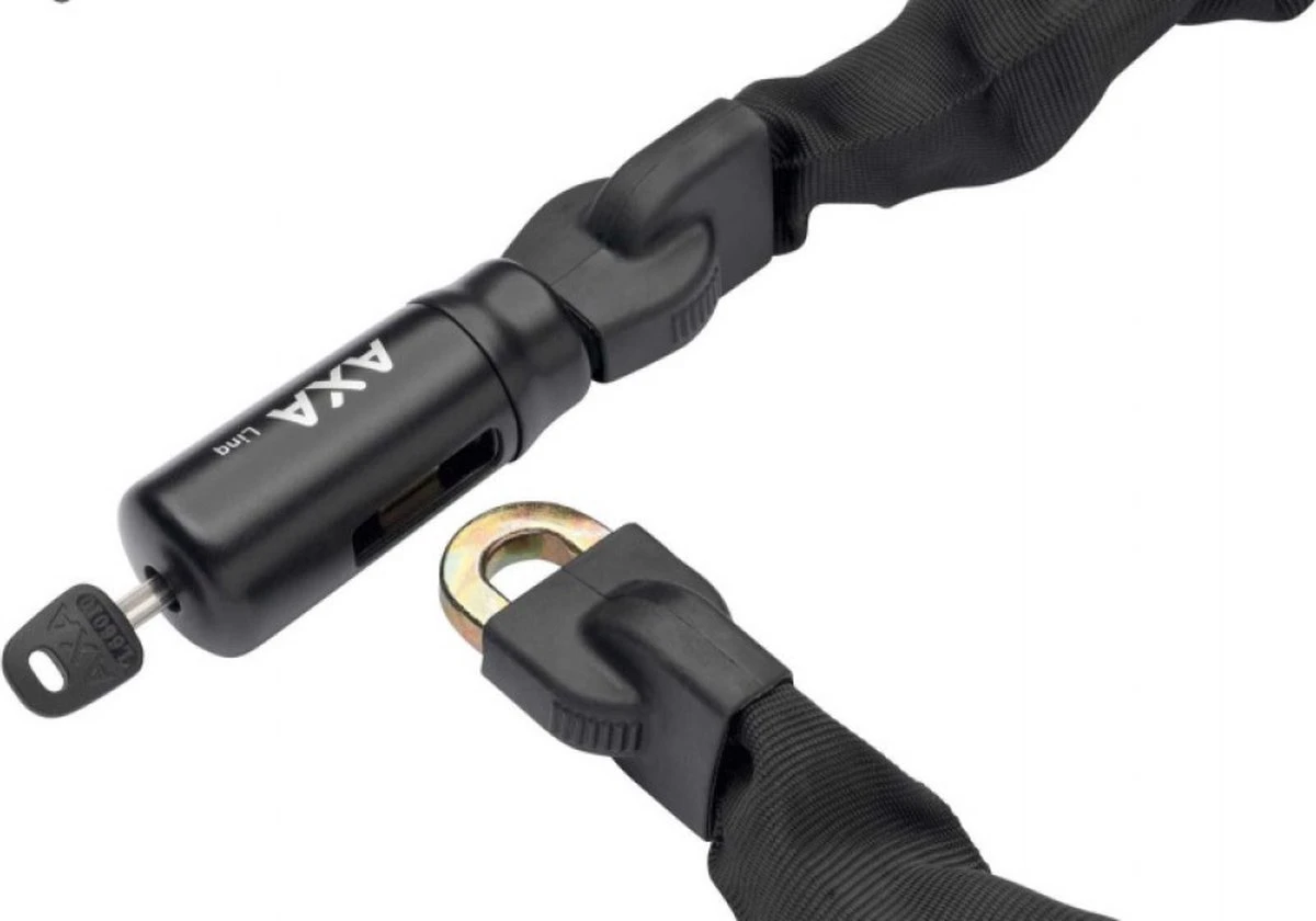 AXA Linq 100 Kettingslot - ART 2 Slot Voor Fietsen - Extra Dikke Schakels - 100 Cm – 9,5 Mm - Zwart 9 AXA Linq 100 Kettingslot - ART 2 Slot Voor Fietsen - Extra Dikke Schakels - 100 Cm – 9,5 Mm - Zwart – Image 9