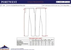 Portwest Regenpak 2 Delig Donker Blauw Maat L -Velo Pour Tous 1200x846 8