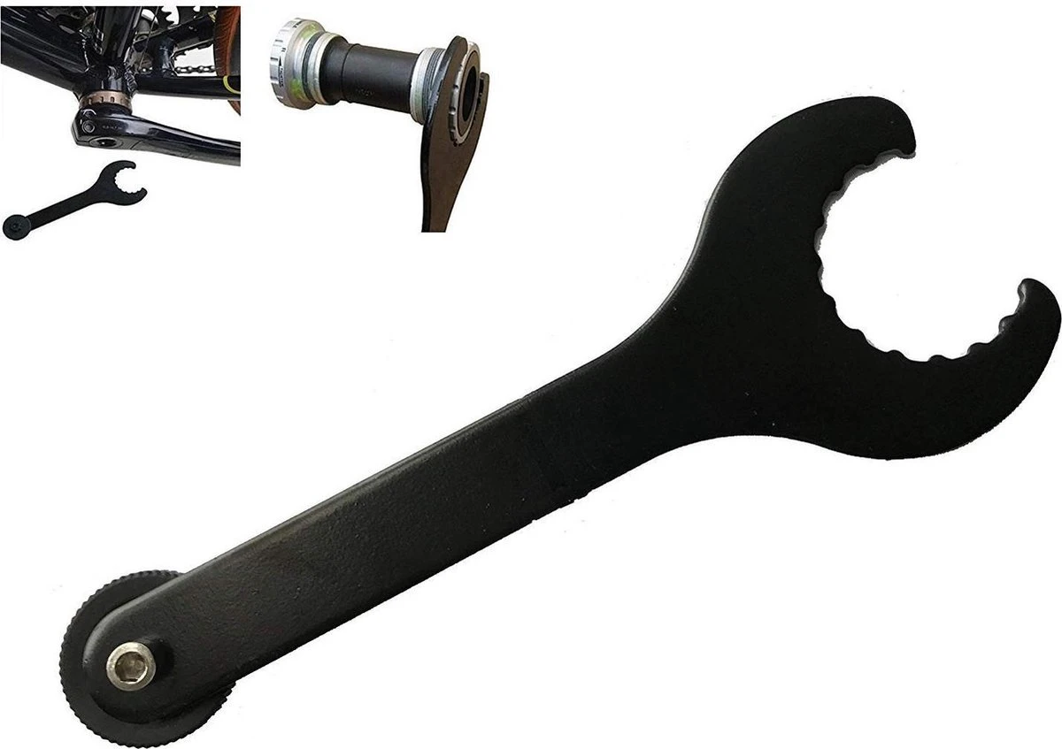 BSA Trapas Sleutel - Inclusief Hollowtech Crankbout Gereedschap 2 BSA Trapas Sleutel - Inclusief Hollowtech Crankbout Gereedschap – Image 2