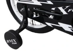 Amigo BMX Fun Jongensfiets - Kinderfiets 16 Inch - Matzwart -Velo Pour Tous 1200x847