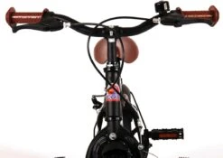 Volare Black Cruiser Kinderfiets - Jongens - 12 Inch - Zwart - 2 Handremmen -Velo Pour Tous 1200x852