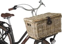 Fastrider Sera Rotan Fietsmand - Naturel - 26L - Handgemaakt - Met Klep -Velo Pour Tous 1200x854 5