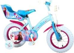 Volare Disney Frozen 2 Kinderfiets - Meisjes - 12 Inch - Blauw/Paars -Velo Pour Tous 1200x857 3