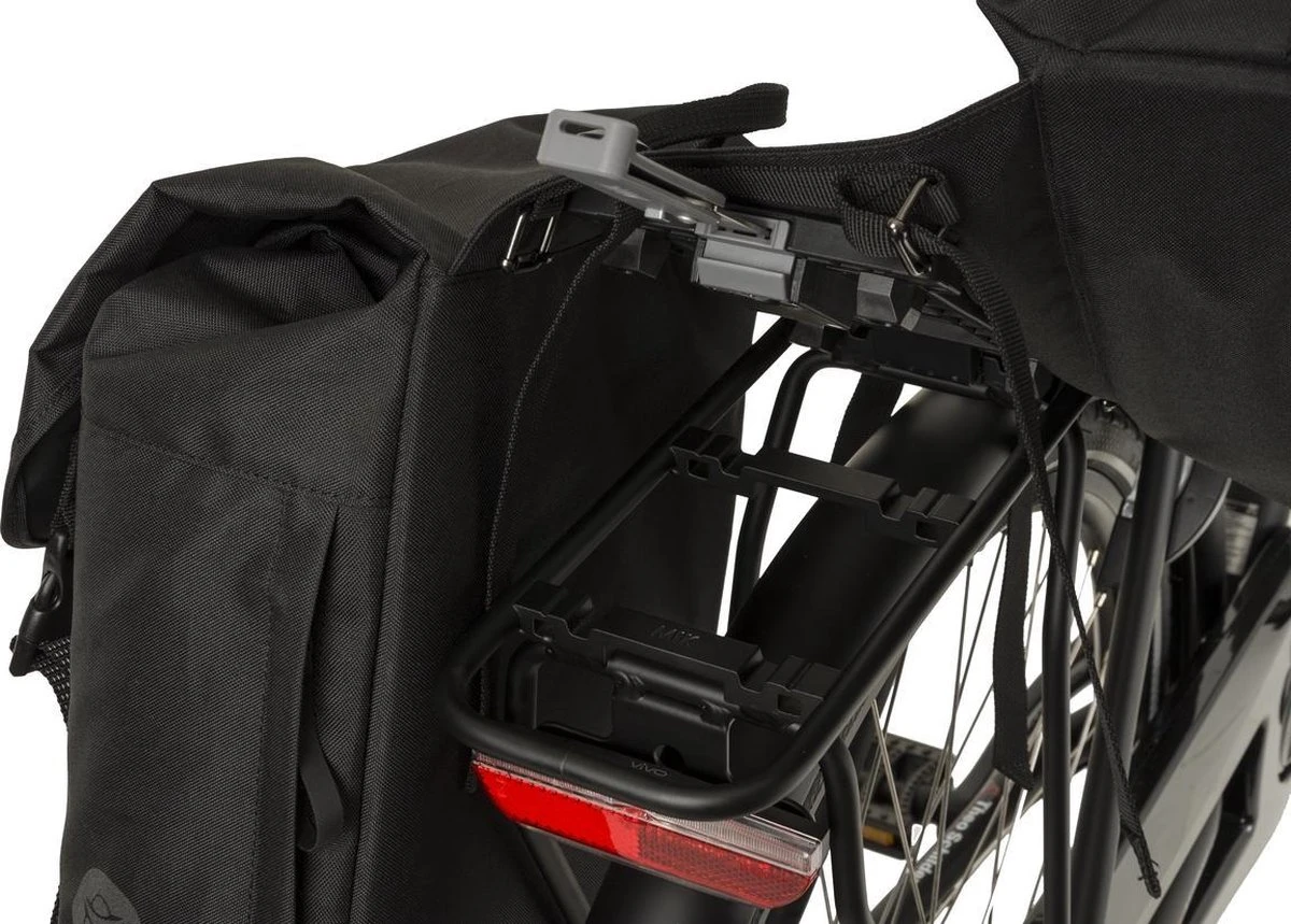 AGU Essentials DWR Dubbele Fietstas Urban Klickfix Zwart - 36 L 6 AGU Essentials DWR Dubbele Fietstas Urban Klickfix Zwart - 36 L – Image 6