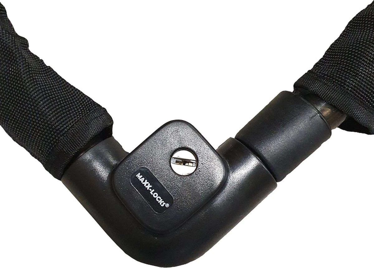 Maxx-Locks Bulls Kettingslot - Solid Pantserslot Uit Gehard Staal - Gebruik Slot Lock Motor Scooter Fiets Motorslot Scooterslot - Alternatief Voor Ketting Ringslot Cijferslot Kabelslot Beugelslot - Lengte 100CM Dikte 8MM - Zwart 13 Maxx-Locks Bulls Kettingslot - Solid Pantserslot Uit Gehard Staal - Gebruik Slot Lock Motor Scooter Fiets Motorslot Scooterslot - Alternatief Voor Ketting Ringslot Cijferslot Kabelslot Beugelslot - Lengte 100CM Dikte 8MM - Zwart – Image 13