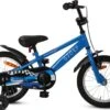 SJOEF Race Jongensfiets 14 Inch - Blauw