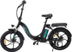 Hitway BK6 Elektrische Fiets | Opvouwbare E-bike | 20 Inch Fat Tire | 350W Motor | 10Ah | Zwart/Groen 16 Hitway BK6 Elektrische Fiets | Opvouwbare E-bike | 20 Inch Fat Tire | 350W Motor | 10Ah | Zwart/Groen -Velo Pour Tous 1200x865 1