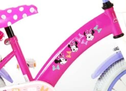 Disney Minnie Cutest Ever! Kinderfiets - Meisjes - 16 Inch - Roze -Velo Pour Tous 1200x873 10