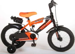 Volare Sportivo Kinderfiets - Jongens - 14 Inch - Neon Oranje/Zwart - 95% Afgemonteerd -Velo Pour Tous 1200x873 5