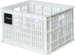 Basil Fietskrat M - Medium - 29.5 Liter - Wit -Velo Pour Tous 1200x875 4