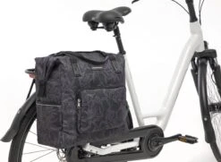 New Looxs Camella Bamboo Enkele Fietstas Shopper - Afneembaar - 24,5 Liter - Zwart -Velo Pour Tous 1200x879 2