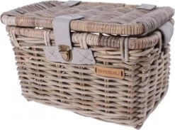 Basil Denton Fietsmand M - Voor - Rotan - Grijs - Medium -Velo Pour Tous 1200x889 11